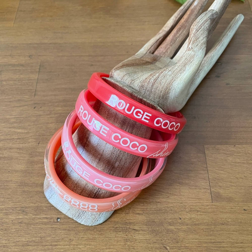 COPY - Chanel Rouge Coco Shine Bangles